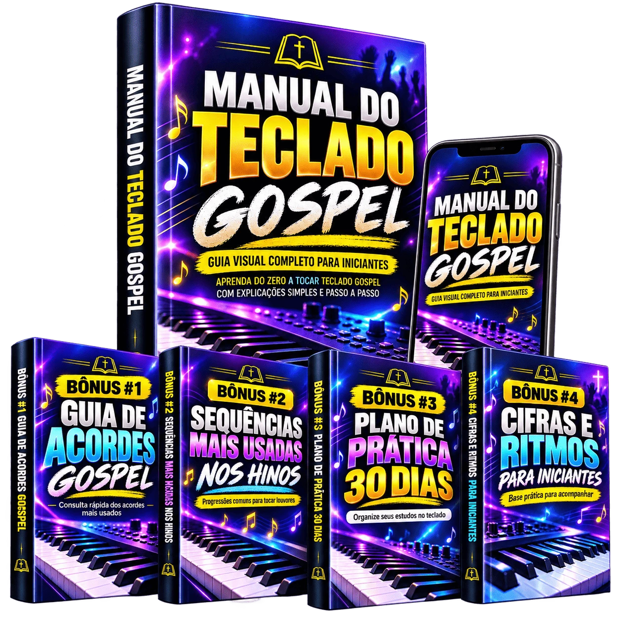 Manual do Teclado Gospel completo
